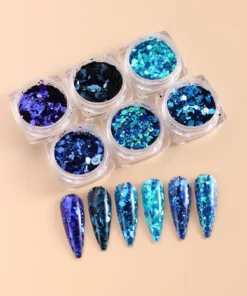Nail Art Deep Sea 6 Set