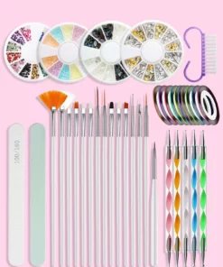 Nail Art Decor Tool Set