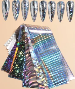 Reflecting Chrome Nail Art Foils