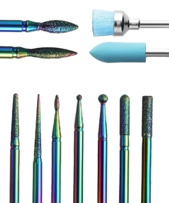 Nail Drill Heads 11 Set