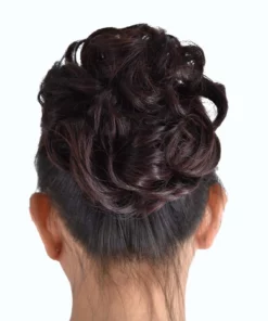 Brown Curls Wig Hair Piece Hair Extension