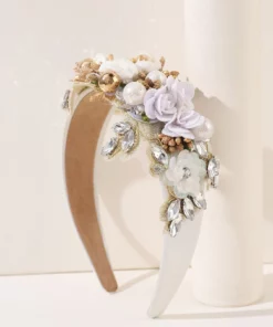 White Floral Headband